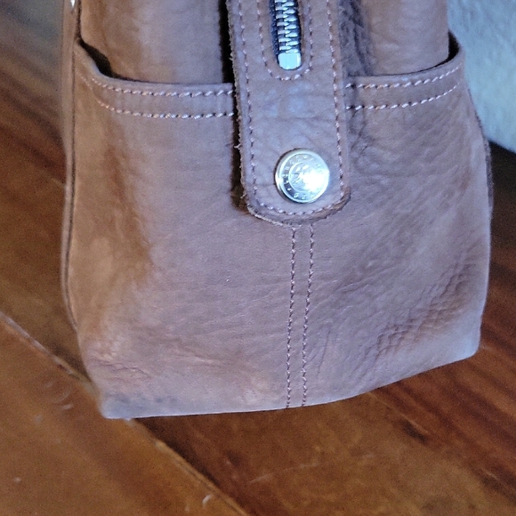Longchamp Brown Leather Tote Bag - Picture 6 of 16